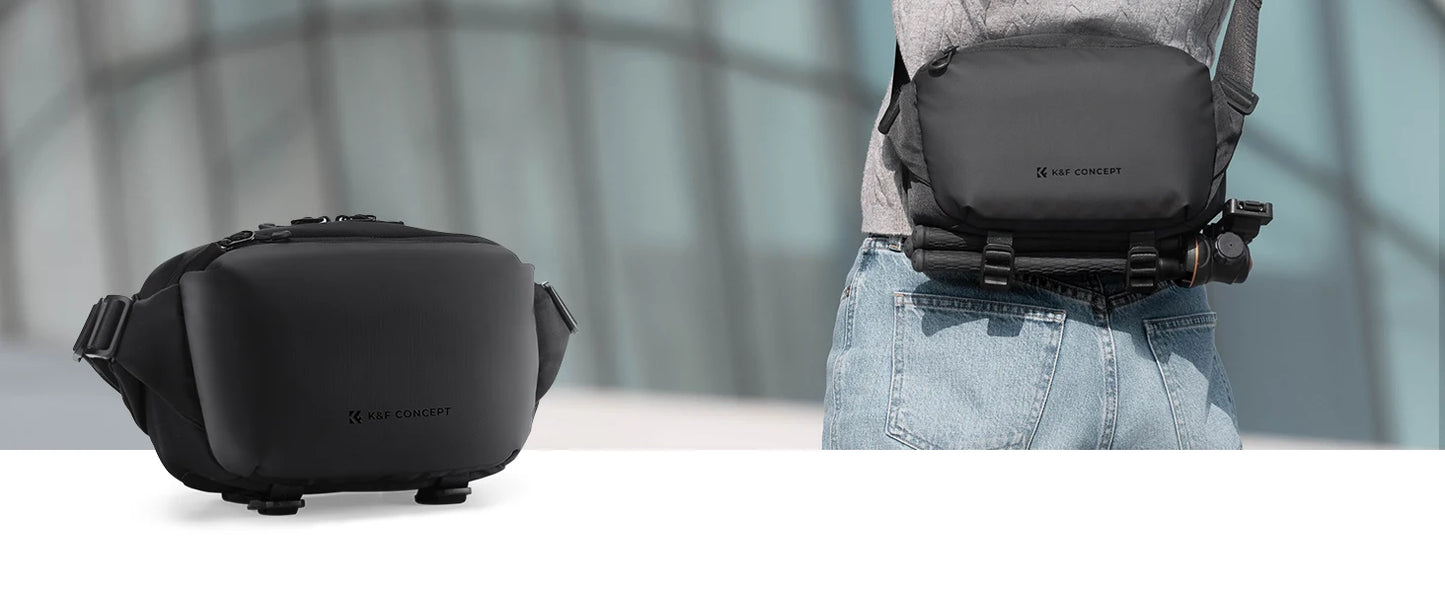 K&F Concept 4L Camera Sling Bag for DSLR & Mirrorless Cameras