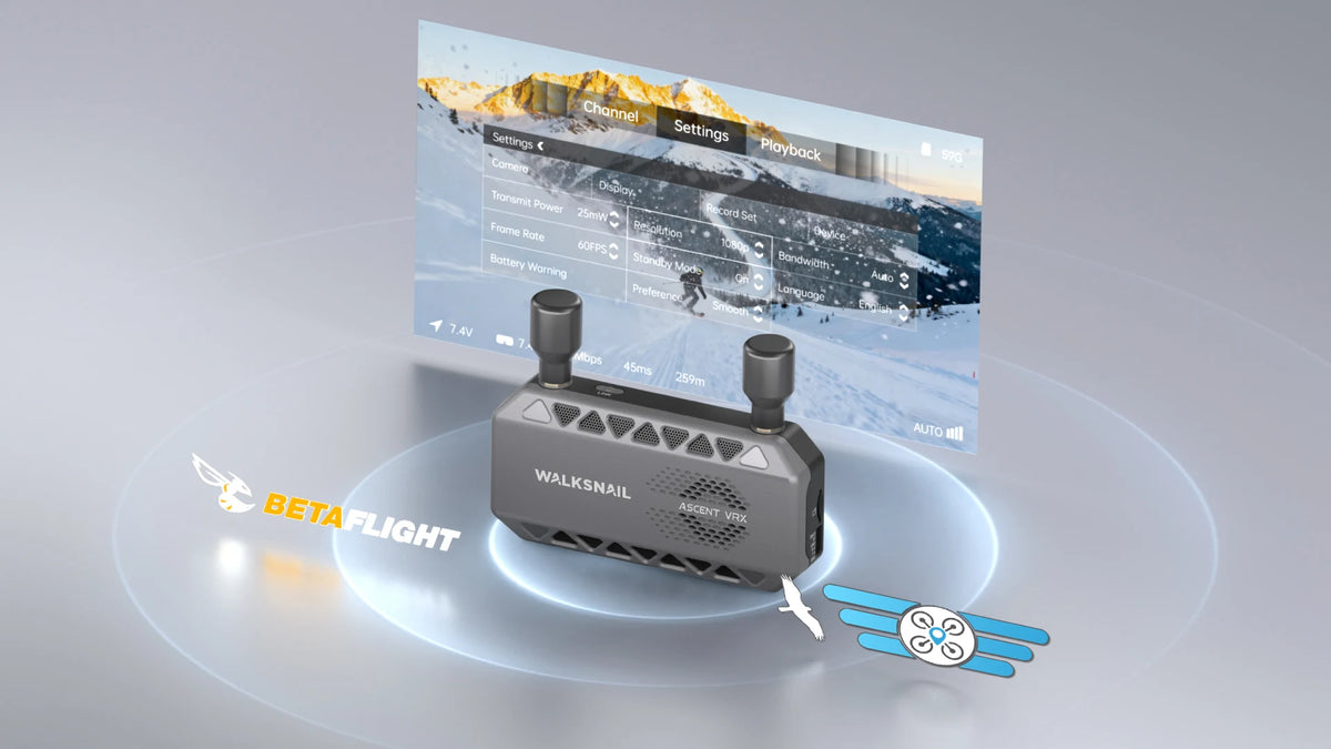 Walksnail Ascent FPV VRX Receiver & VTX Kits