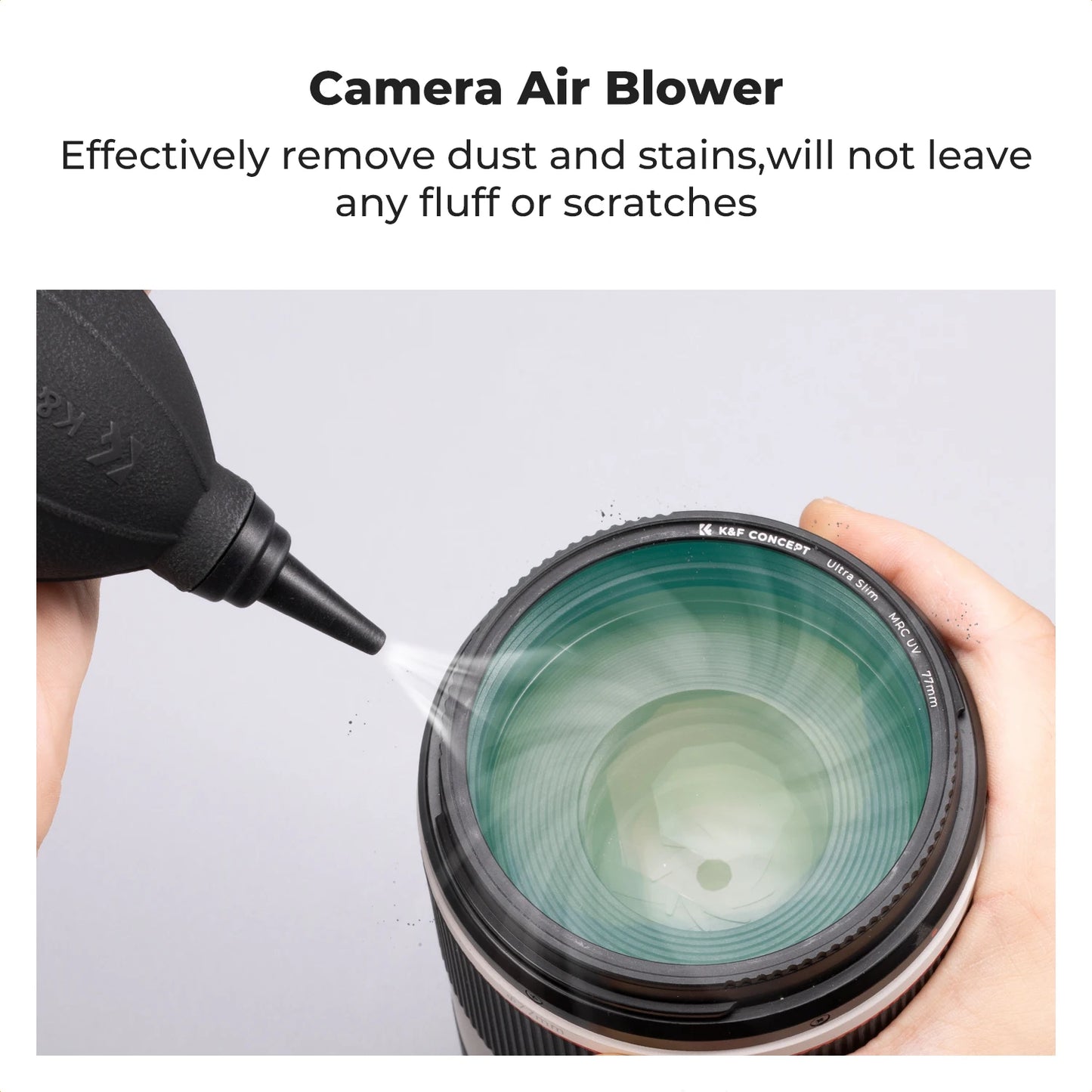 K&F Concept Camera Lens & Glasses Cleaning Kit - 9 in 1