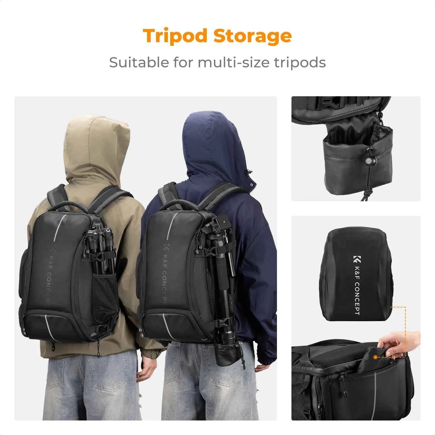 K&F Concept 25L Waterproof Camera Backpack