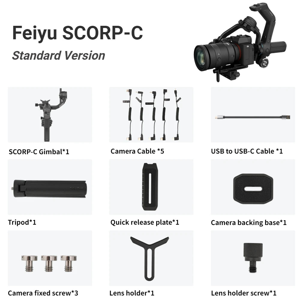 FeiyuTech SCORP-C2 3-Axis Camera Gimbal