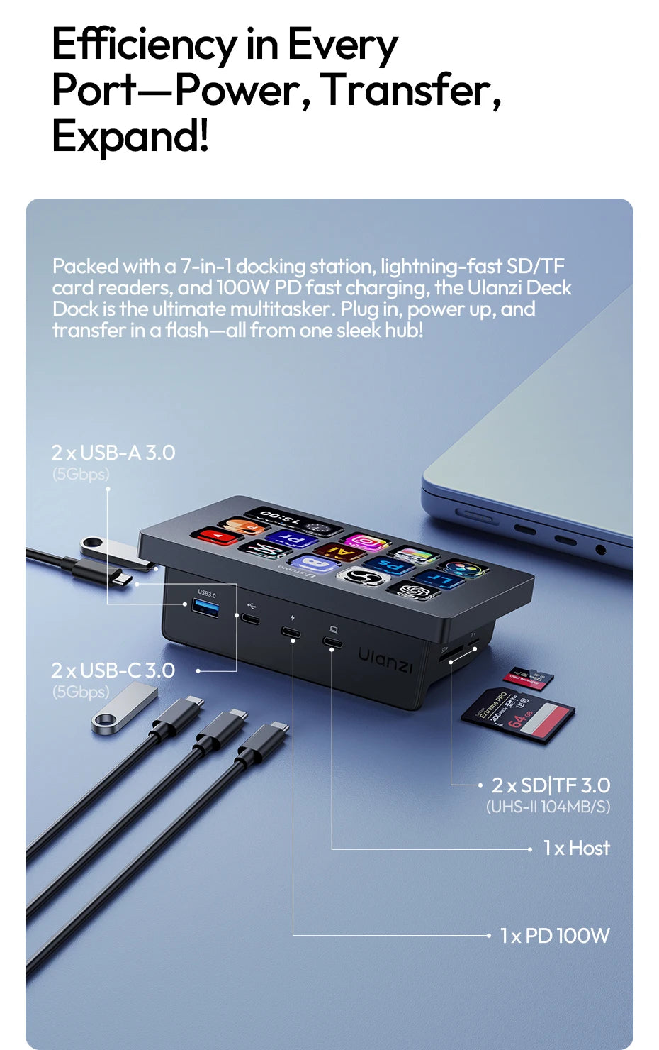 Ulanzi D200 / D200H Stream Controller