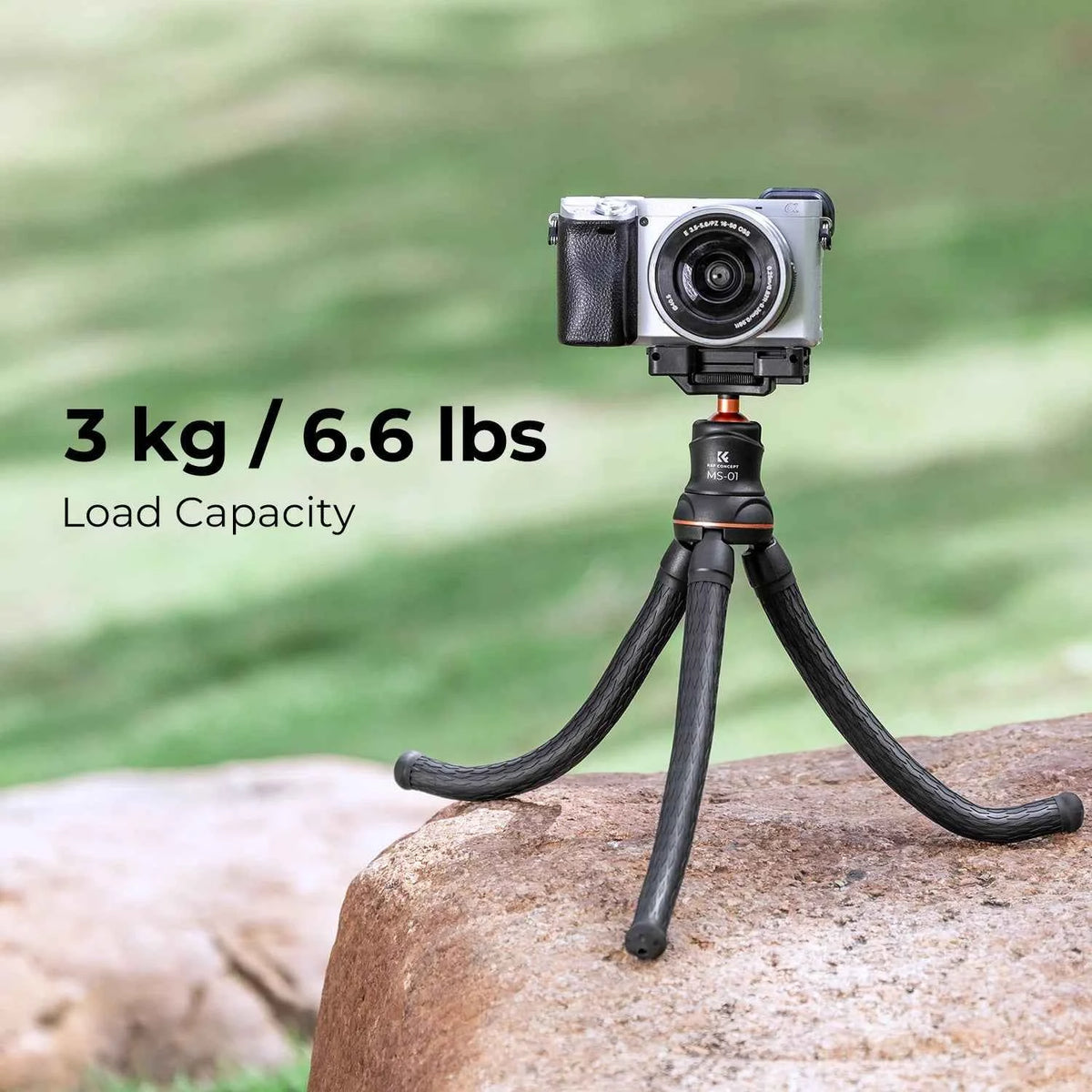 K&F MS01 Flexible Mini Phone Tripod with Remote