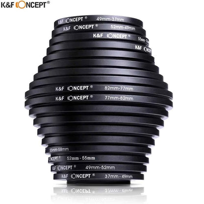 K&F Concept Step-Up and Step-Down Adapter Ring Set