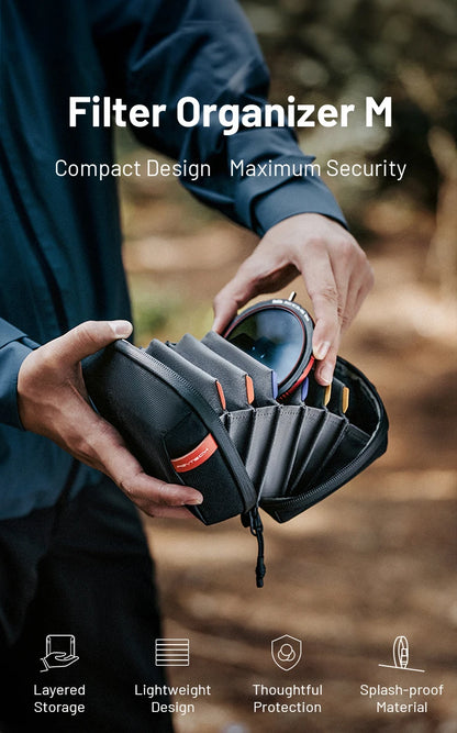 PGYTECH Circular Camera Filter Storage Bag