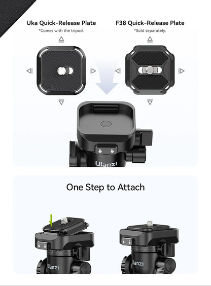 Ulanzi TT38 UKA Quick Release Tripod & Top Handle