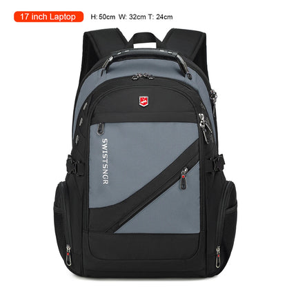 Water-Resistant 17–20-inch Laptop Travel Backpack