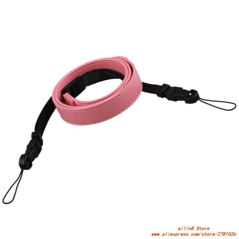 Camera Hub Essentials PU Leather Compact Camera Neck Strap