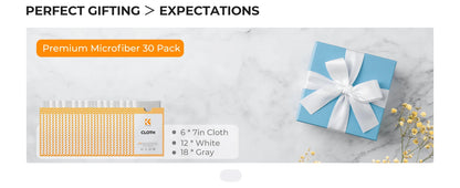 K&F Concept 6.7-Inch Microfibre Camera Cleaning Cloths