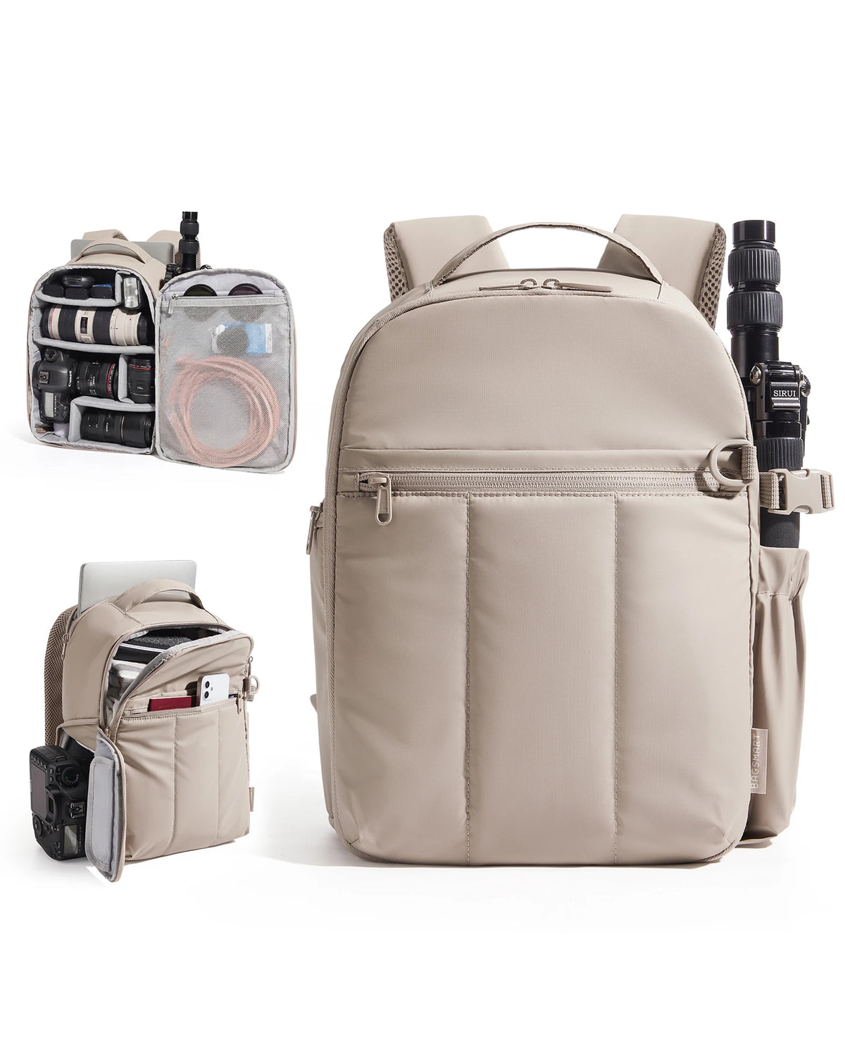 BAGSMART Multifunctional DSLR Camera Backpack - CameraHUB
