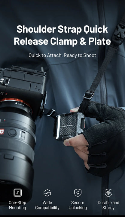 PGYTECH Shoulder Strap Quick Release Clamp & Plate