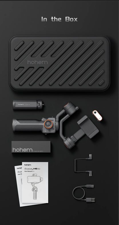 Hohem iSteady M6 Smartphone Gimbal Kit with AI Tracker