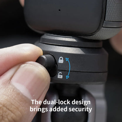 PGYTECH CapLock Triple Suction Camera Mount