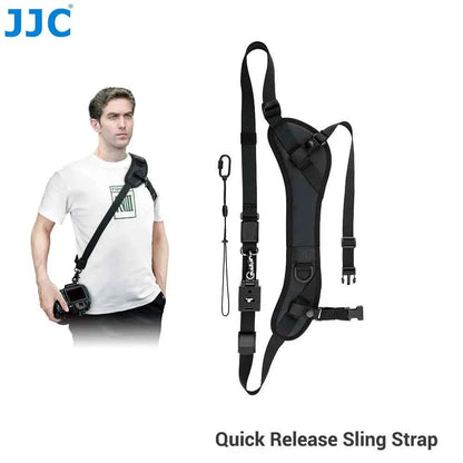JJC Quick Release Camera Sling Strap with Arca-Swiss Plate