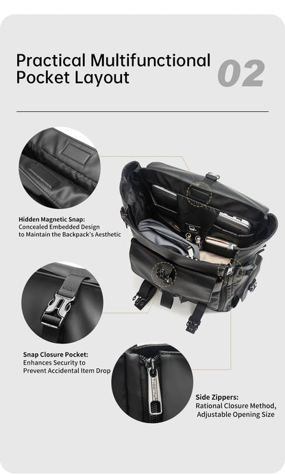 TIGERNU 15.6 Inch Laptop Travel Backpack
