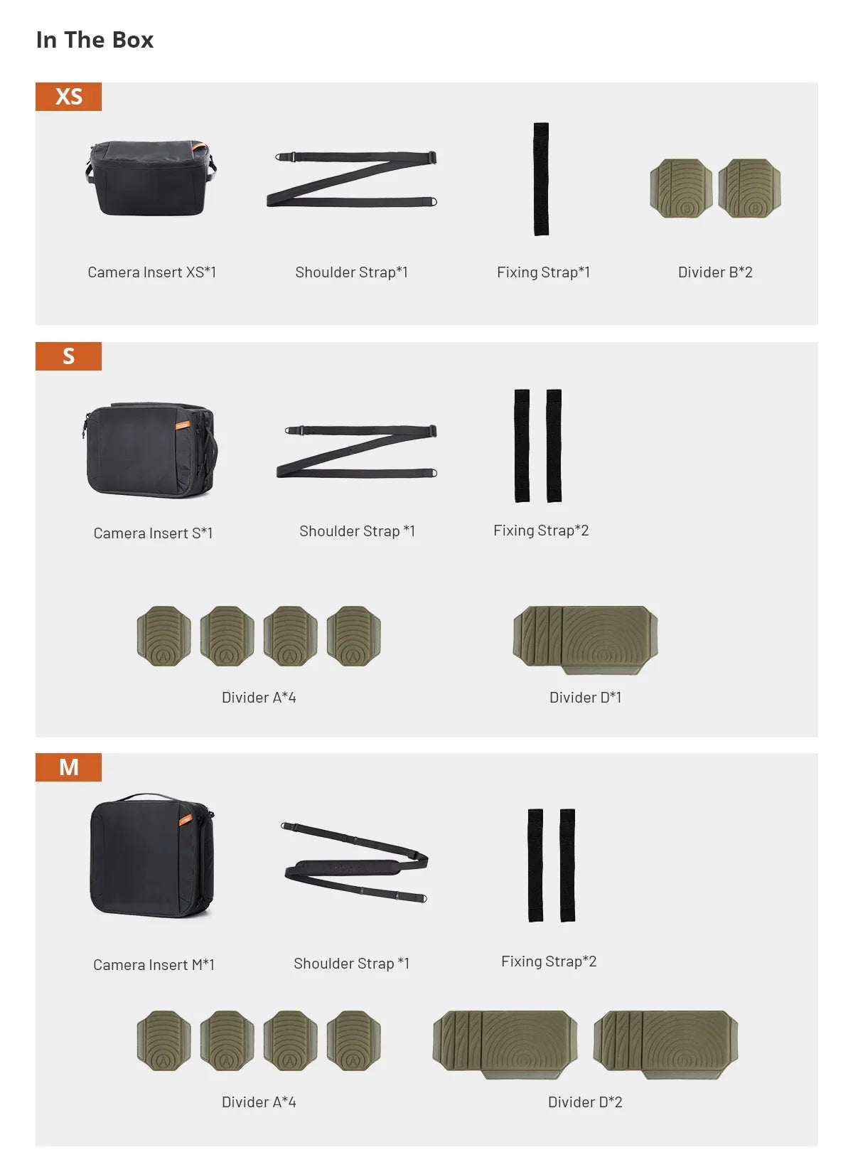 PGYTECH Camera Insert Bag