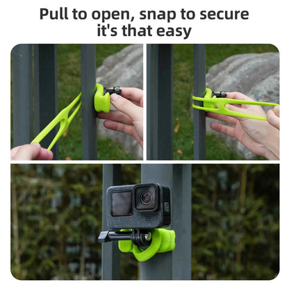 TELESIN Flexible Silicone Action Camera Mount