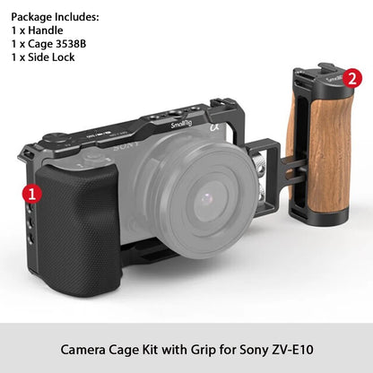 SmallRig 3538B Camera Cage Kits for Sony ZV-E10