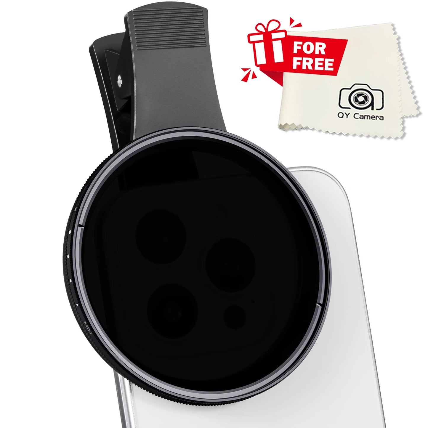K&F 67mm Phone ND/CPL/Black Mist Filter Clip