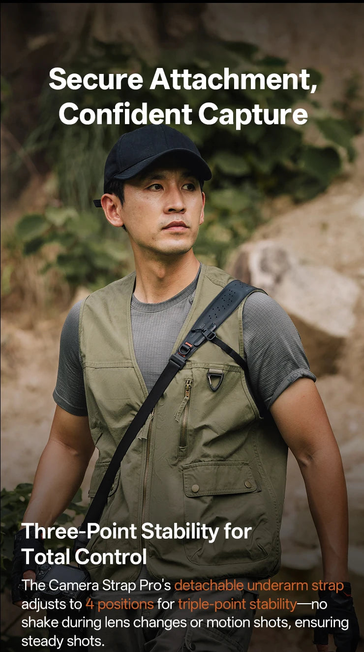 PGYTECH Camera Strap Pro Quick Release Shoulder Strap