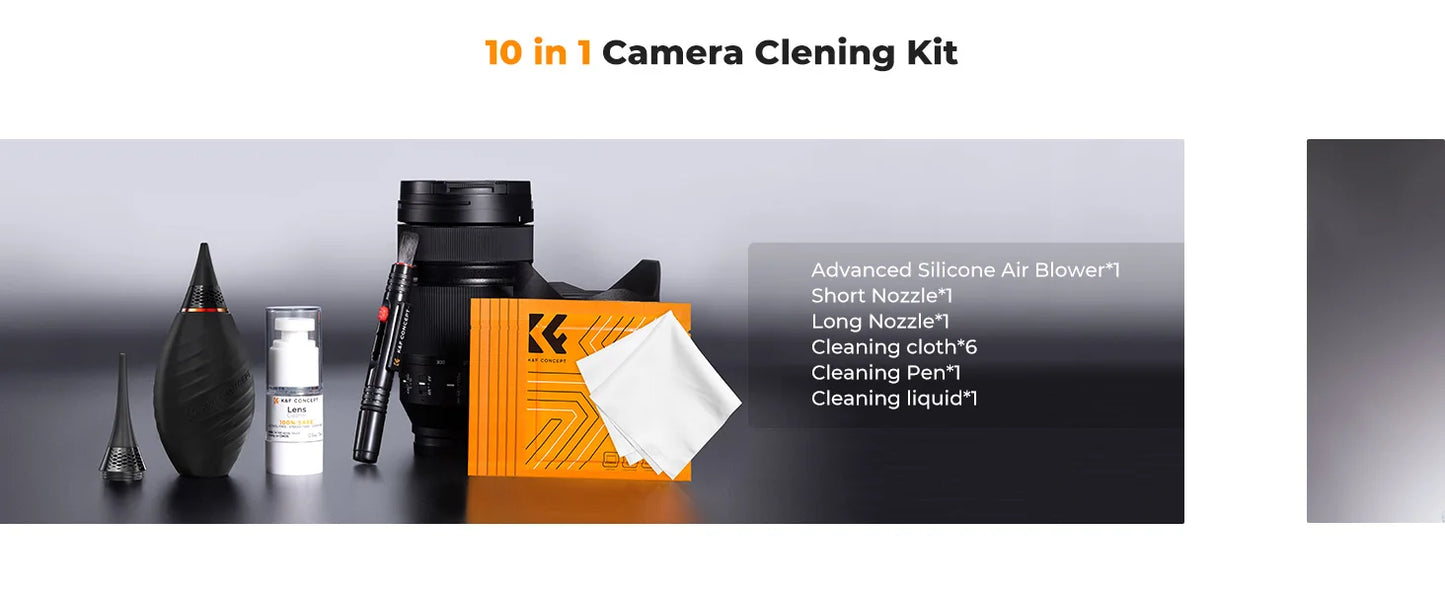 K&F Concept Camera Lens & Glasses Cleaning Kit