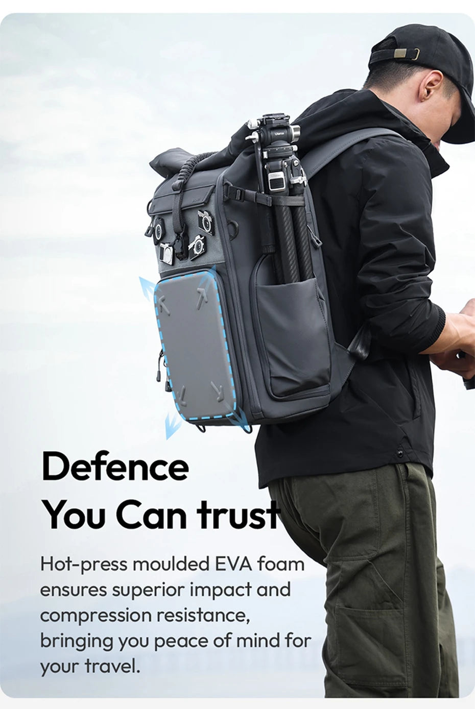 Ulanzi BP04 Hard Shell Camera Backpack