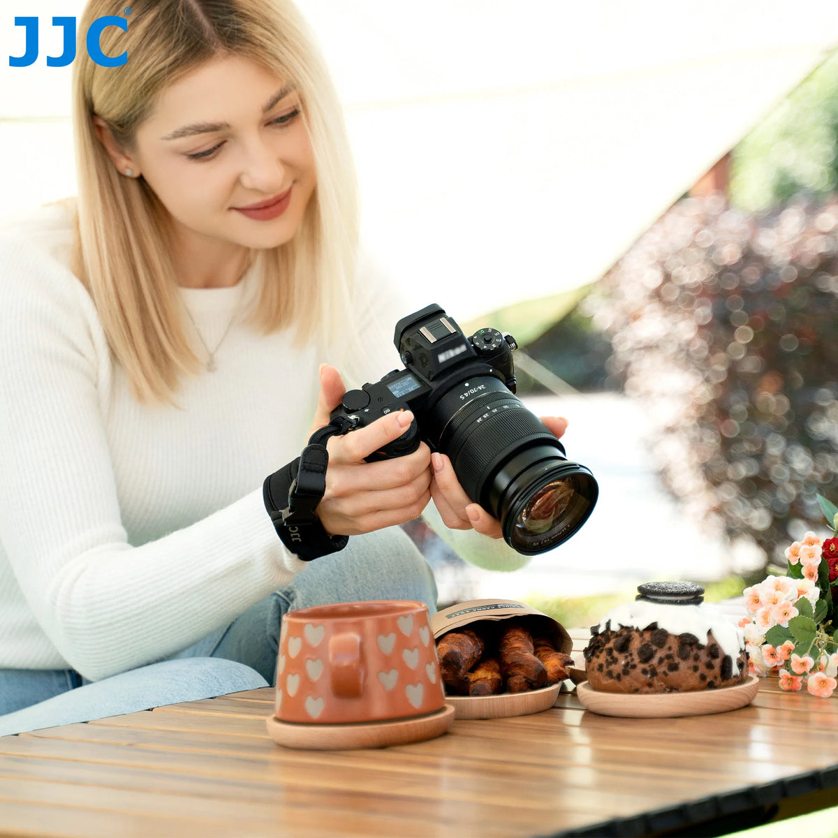 JJC Adjustable Neoprene Camera Hand Strap
