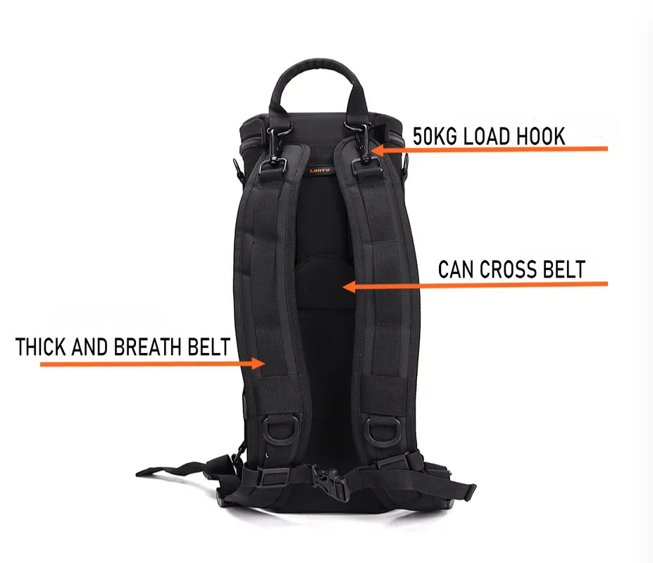 Professional Telephoto Lens Bag for 150-600mm Lenses