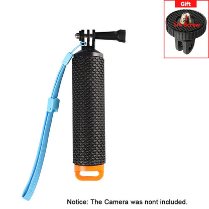 Floating Hand Grip for GoPro, DJI and Insta360 Action Cameras