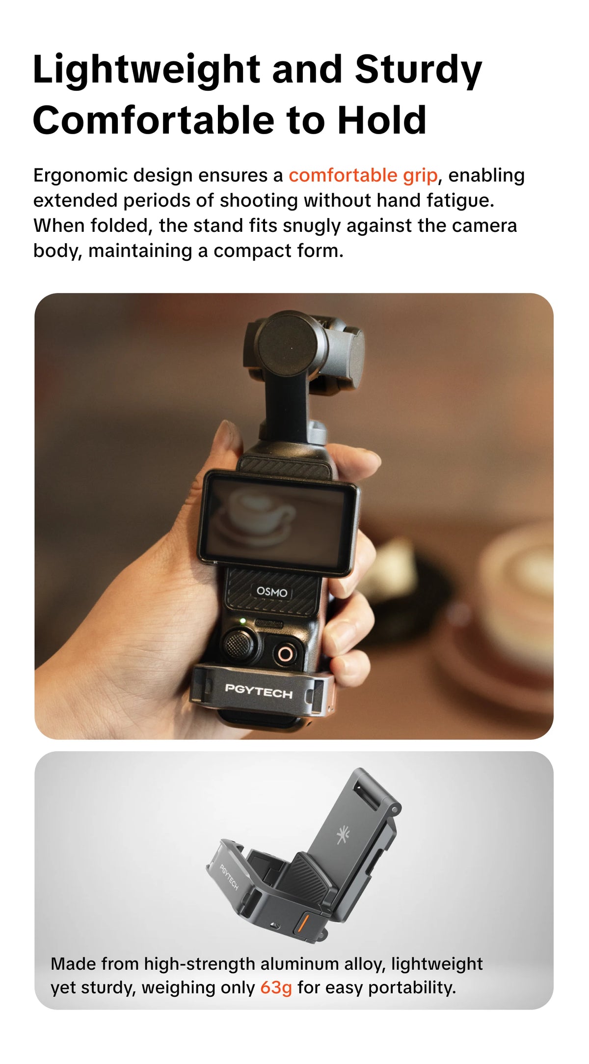 PGYTECH Magnetic Expansion Adapter for DJI Osmo Pocket 3