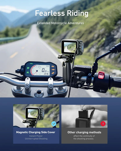 TELESIN USB-C Charging Side Cover for GoPro HERO 9–13