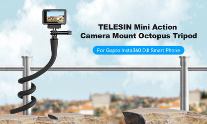 TELESIN 360° Rotating Backpack Strap Camera Mount