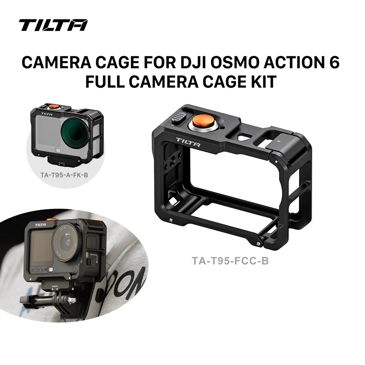 Tilta TA-T95 Cage System for DJI Osmo Action 6