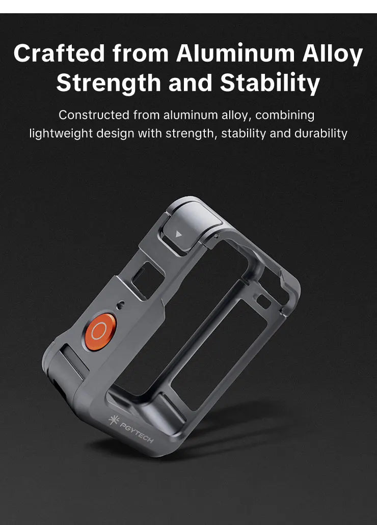 PGYTECH Camera Cage & StreetPro Grip Kit for DJI Osmo Action 6