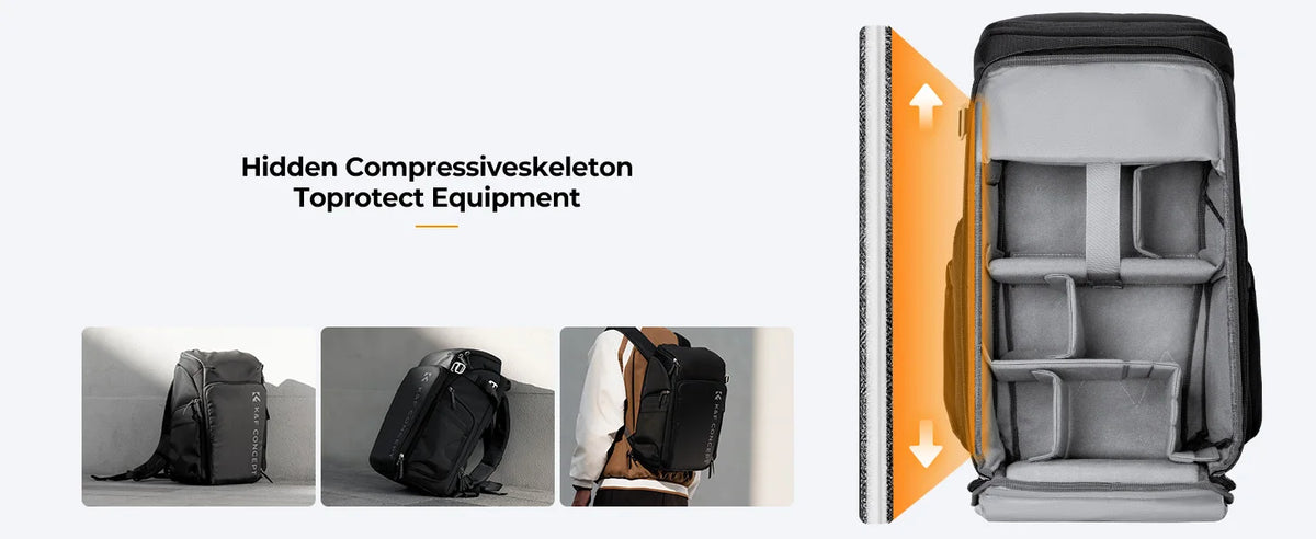K&F Alpha Backpack Air 25L Camera Backpack