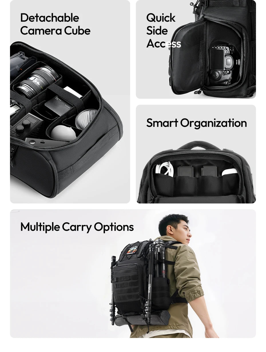 Ulanzi BC007 28L Tactical Camera Backpack