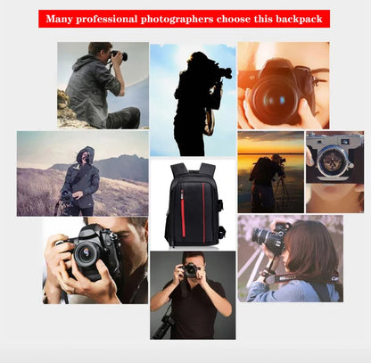 Outdoor Waterproof Camera Backpack