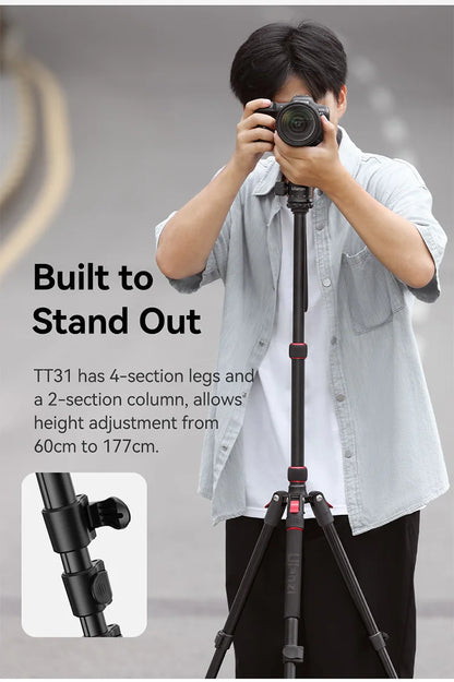 Ulanzi TT31 Claw Professional Tripod Monopod