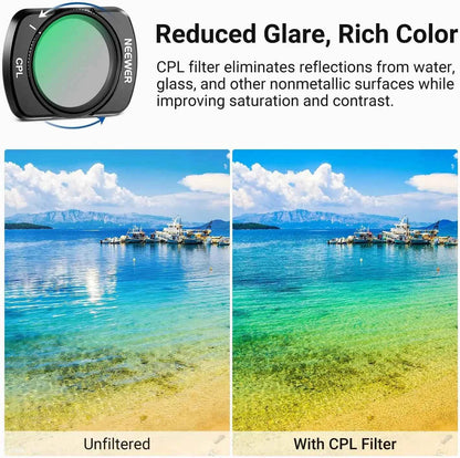 NEEWER ND and CPL Filter Set for DJI Osmo Pocket 3