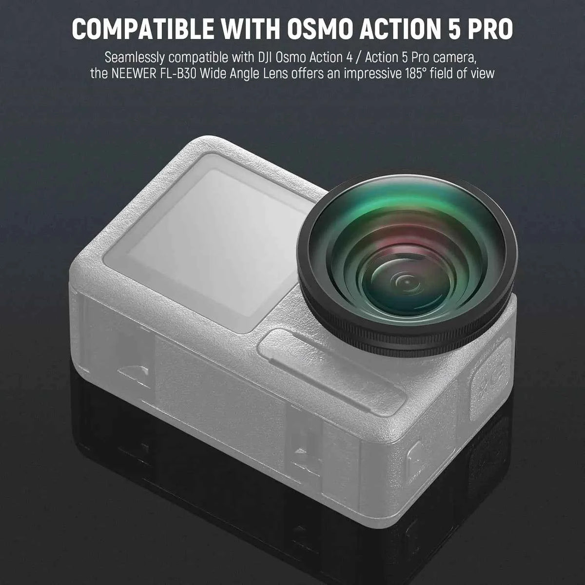 NEEWER FOV Boost Lens for DJI Osmo Action Cameras