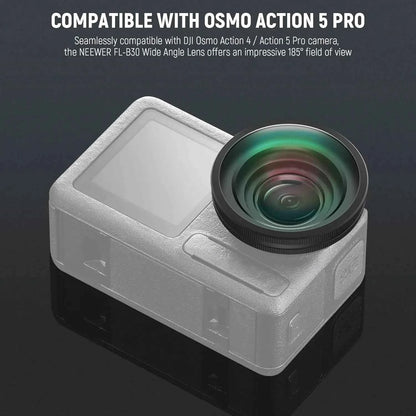 NEEWER FOV Boost Lens for DJI Osmo Action Cameras