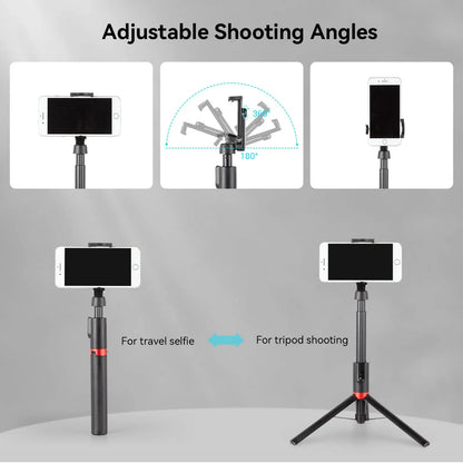 SmallRig ST20 Pro Selfie Stick Tripod with Bluetooth Remote