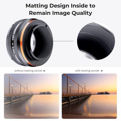 K&F M42 Lens Mount Adapter for Mirrorless Cameras
