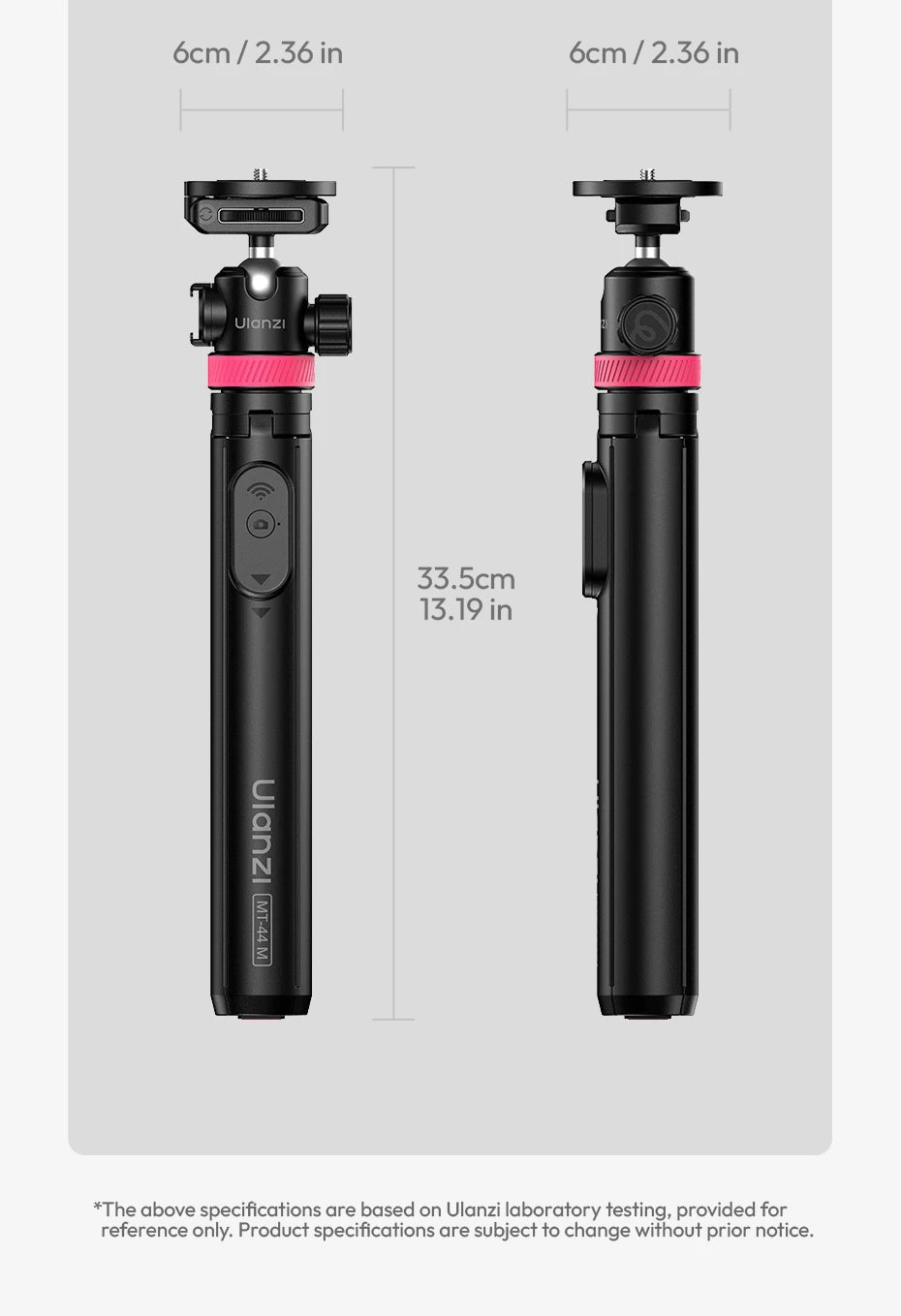 Ulanzi MT-44M Magnetic Selfie Stick & Tripod