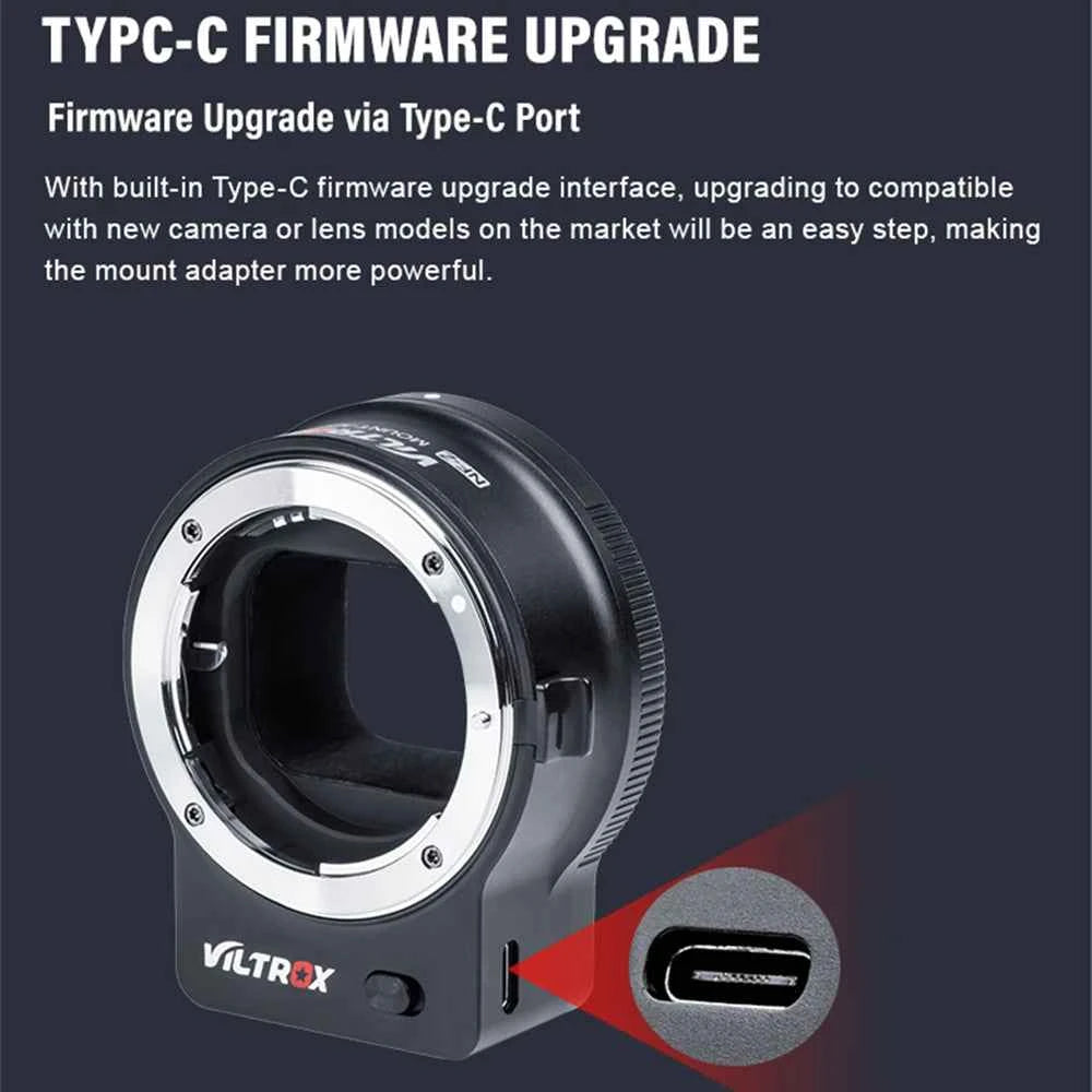 VILTROX NF-Z Nikon F to Nikon Z Autofocus Lens Adapter