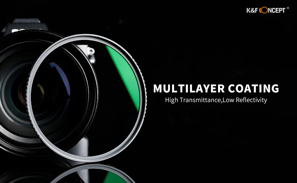 K&F Concept Multi-Coated UV Lens Filter - 52mm