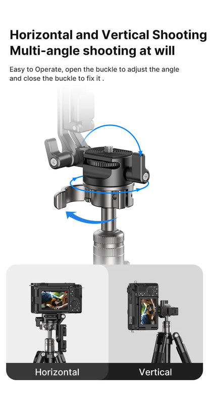 Ulanzi MT-63 26cm Mini Tripod with Panoramic Head
