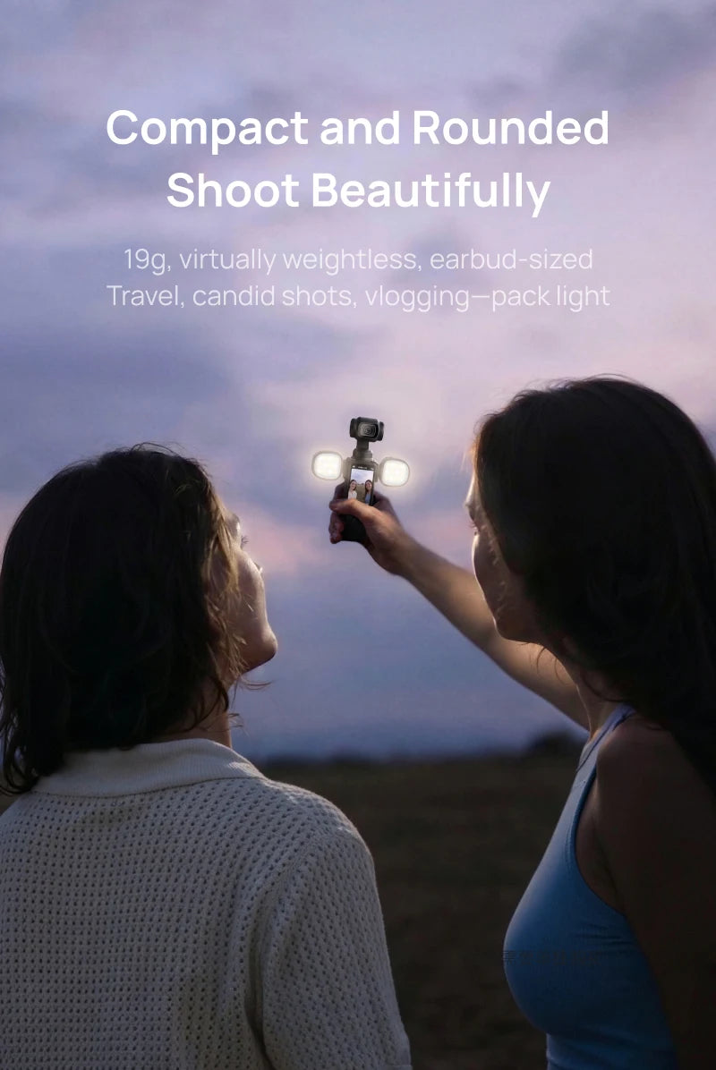 TELESIN Magnetic Mini Fill Light for DJI Osmo Pocket