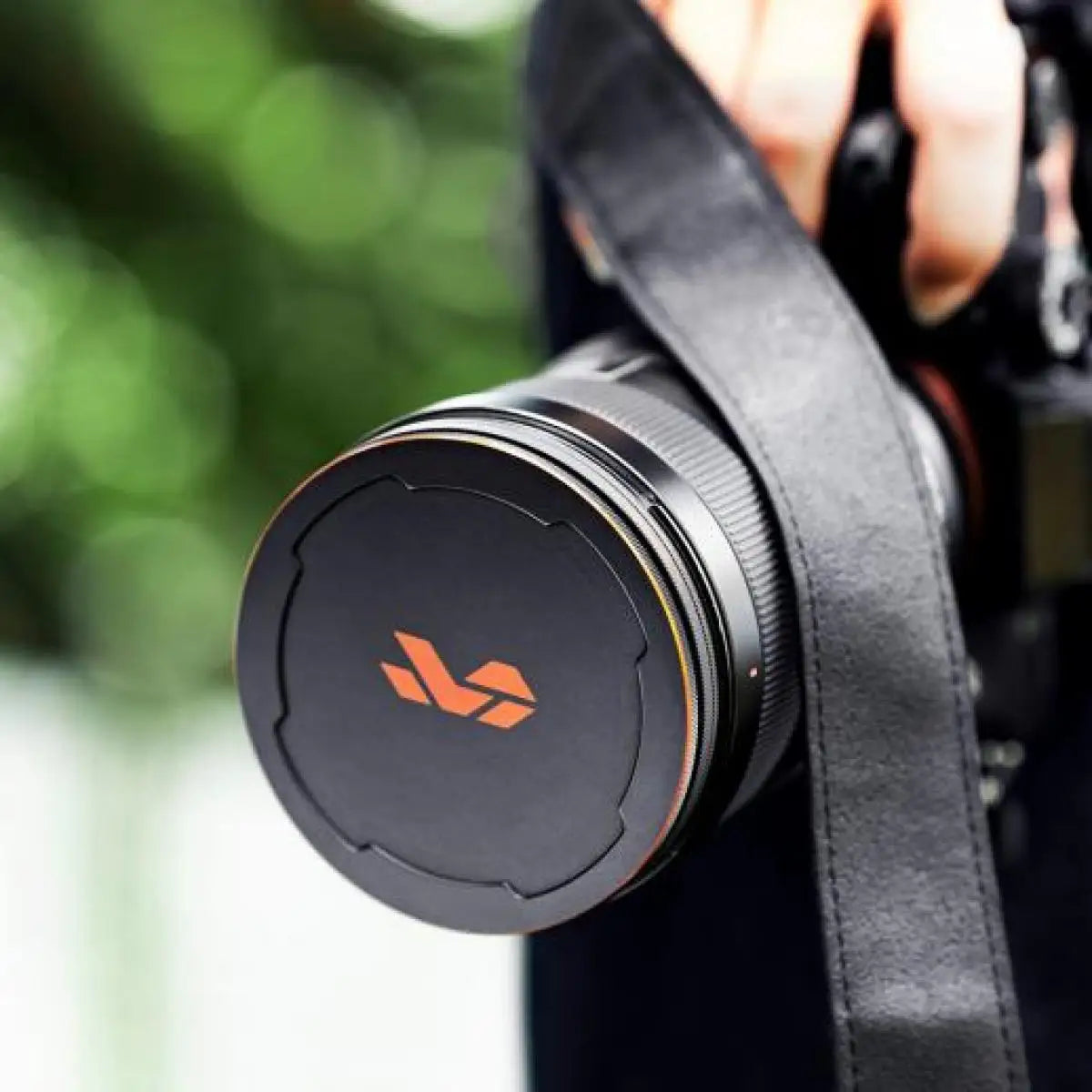 K&F Concept Magnetic Metal Lens Cap - Black / 58mm
