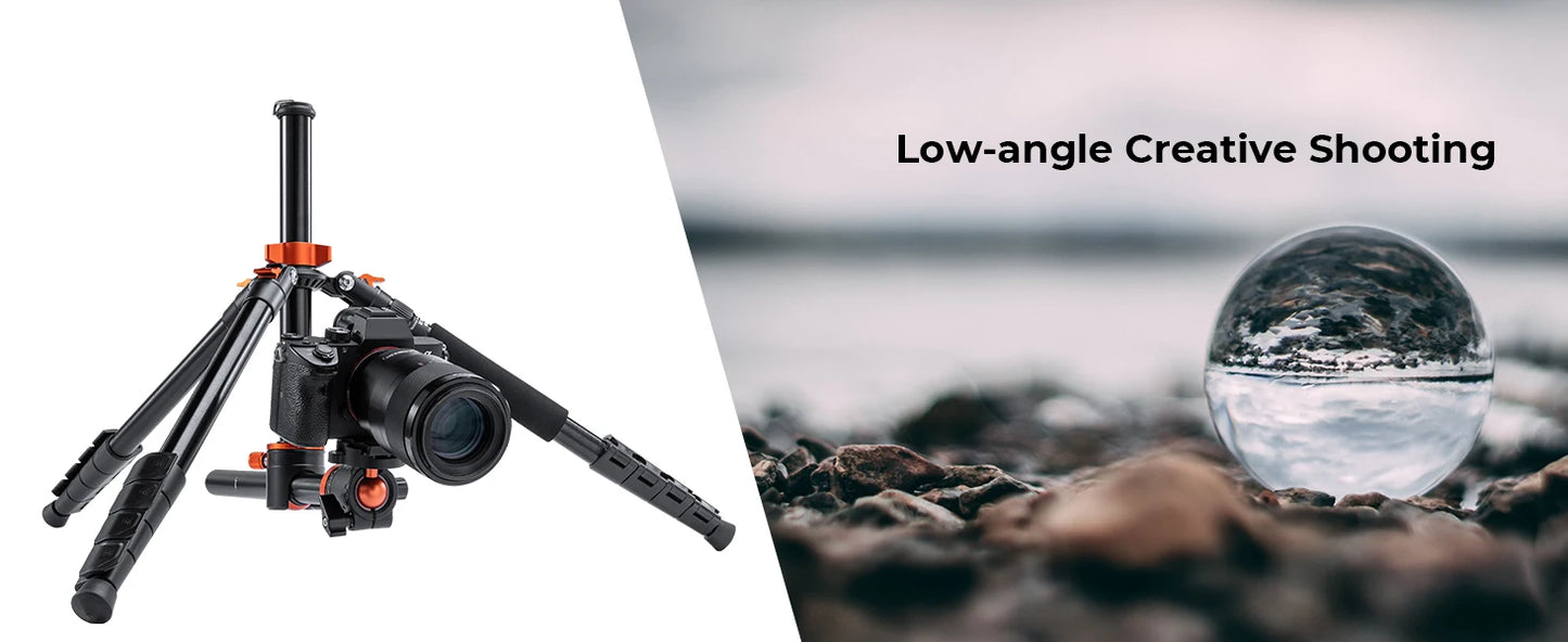 K&F Concept T255A3 72-Inch Aluminium Monopod Tripod